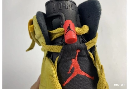 “Yellow” 6 - Travis Air Jordan x Scott 1022